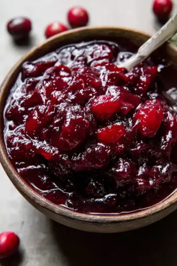 Homemade Cranberry Sauce