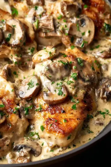 Creamy Mushroom Chicken