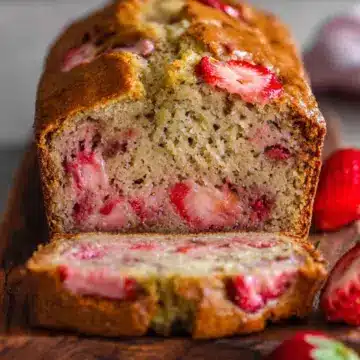 Strawberry Banana Bread