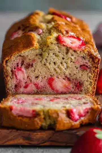 Strawberry Banana Bread