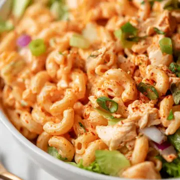 Buffalo Chicken Pasta Salad