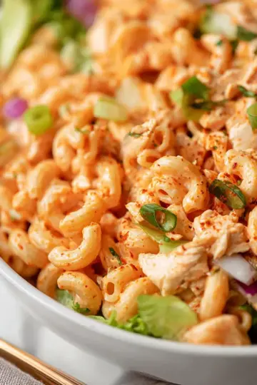 Buffalo Chicken Pasta Salad