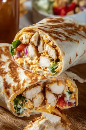 Chipotle Ranch Grilled Chicken Burrito