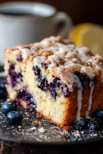 Lemon Blueberry Coffee Cake