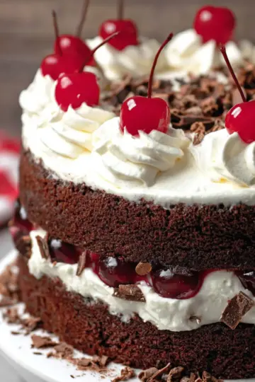 Cherry Garcia Chocolate Cherry Cake Recipe
