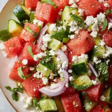 Watermelon Salad with Feta
