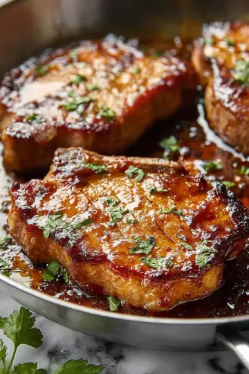 Glazed Pork Chops