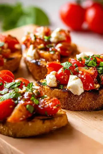 Bruschetta with Mozzarella