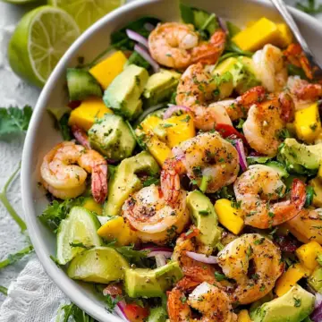 Mango Avocado Shrimp Salad