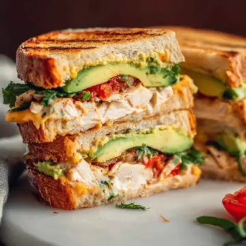 Chipotle Chicken Avocado Melt