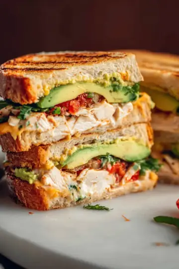 Chipotle Chicken Avocado Melt