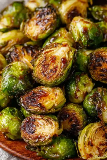 Honey Balsamic Brussels Sprouts