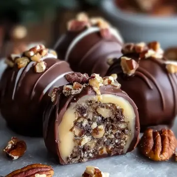 Decadent No-Bake Pecan Pie Truffles