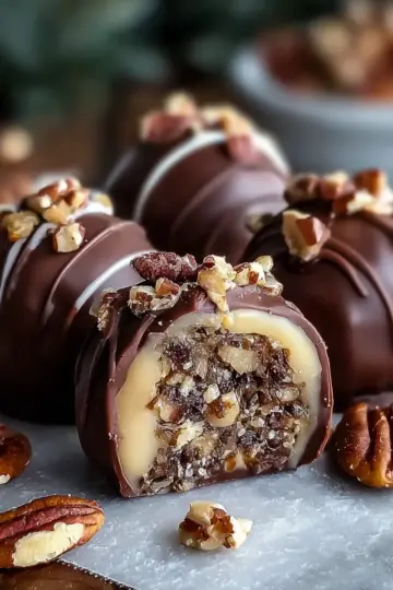 Decadent No-Bake Pecan Pie Truffles