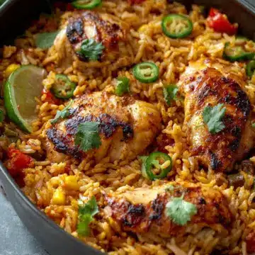Delicious One Pan Mexican Chicken and Rice for Busy Nights