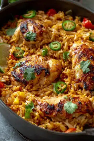 Delicious One Pan Mexican Chicken and Rice for Busy Nights