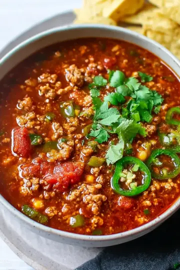 Healthy Turkey Chili