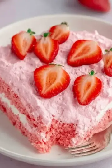 Pink Fluff Recipe Easy Amazing Strawberry Treat
