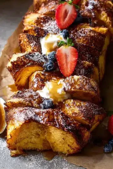 Pull Apart French Toast Bake