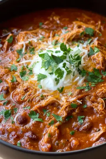 Slow Cooker Pork Roast Chili