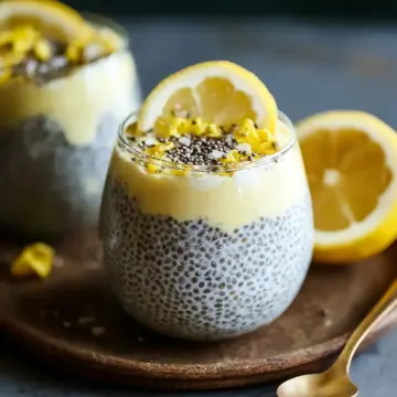 Lemon Cream Chia Pudding