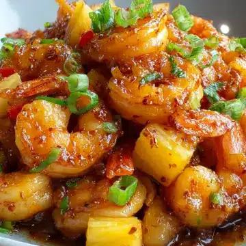 Sweet Chili Pineapple Shrimp