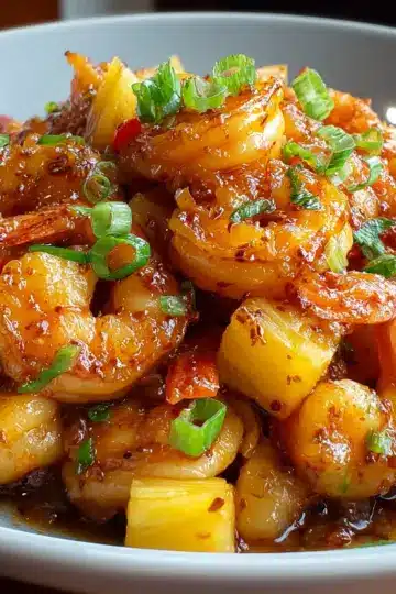 Sweet Chili Pineapple Shrimp