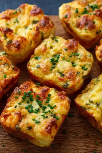 Potato Cheddar Chive Bakes