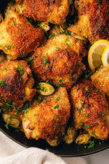 Crispy Artichoke Chicken