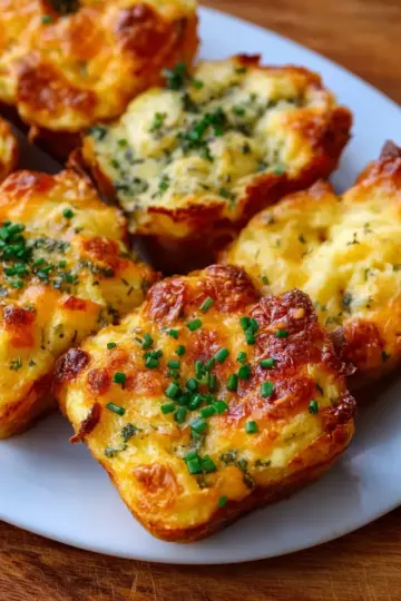 Potato Cheddar Chive Bakes