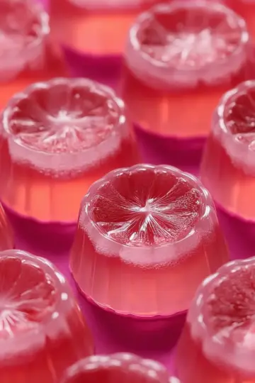 Pink Starburst Jello Shots