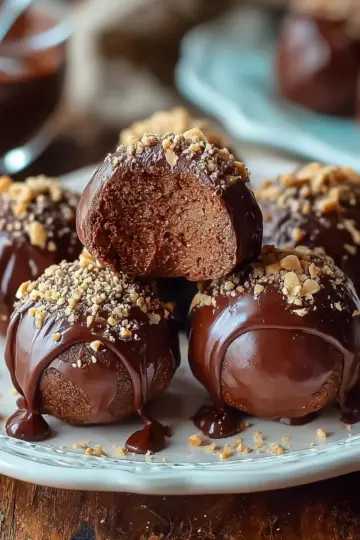 Decadent Nutella Truffles