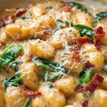 Creamy Tuscan Gnocchi