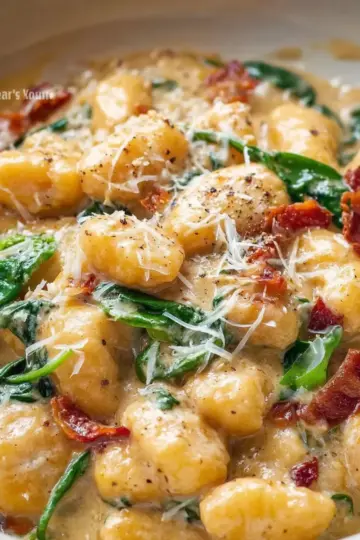 Creamy Tuscan Gnocchi
