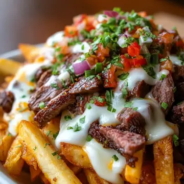 Steak & Cheese Loaded Fries