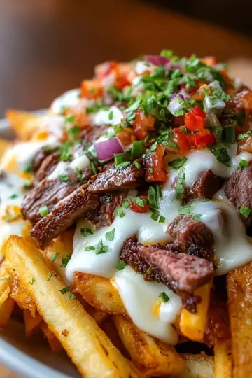 Steak & Cheese Loaded Fries