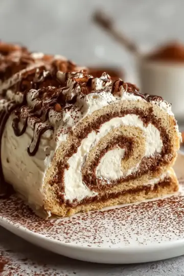 Deliciously Decadent Tiramisu Swiss Roll Recipe
