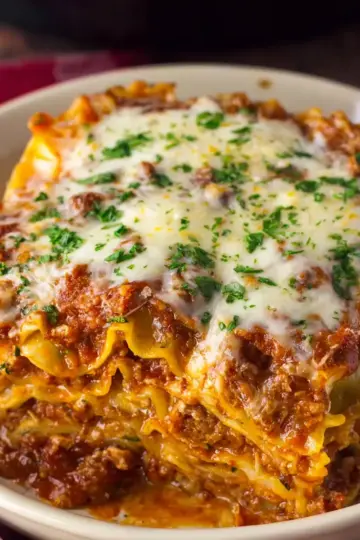 Easy Crockpot Lasagna