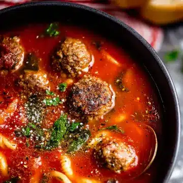 Italian Meatball Soup