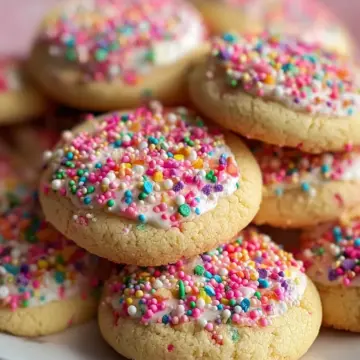 Spring Sprinkle Cookies