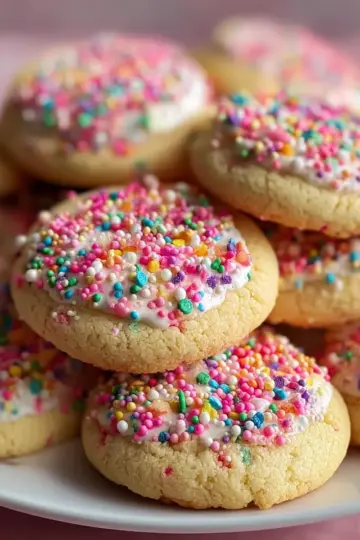 Spring Sprinkle Cookies