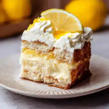 Lemon Tiramisu Cake