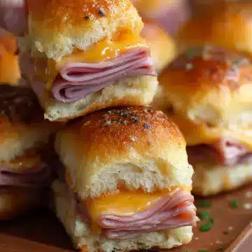Baked Ham and Cheese Sliders