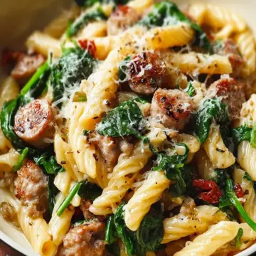 Satisfying Sausage & Spinach Pasta for Quick Dinners
