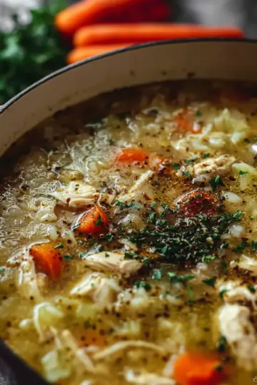 Chicken and Rice Soup