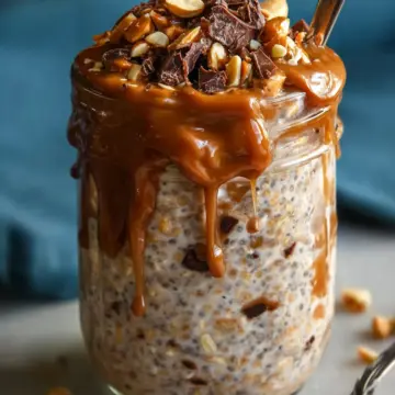 Snickers Overnight Oats