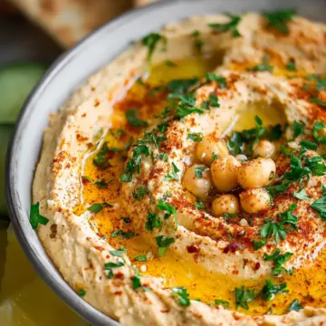 Homemade Hummus Recipe