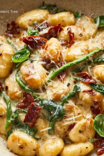 Creamy Tuscan Gnocchi